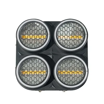 LED 4 目ブラインダー レトロ ステージ ライト